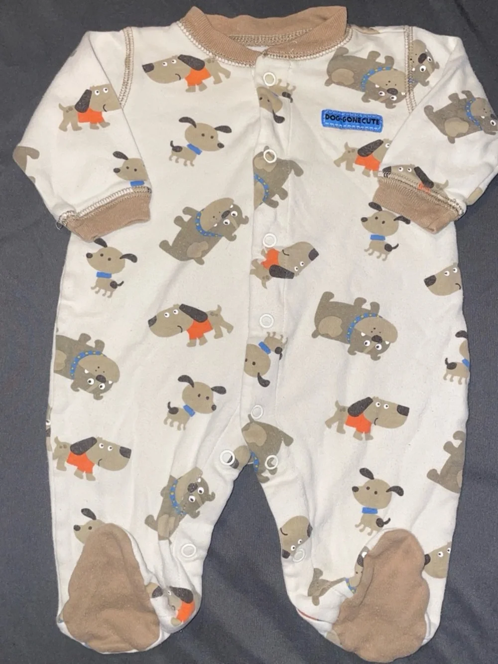 Vintage baby boy sleeper